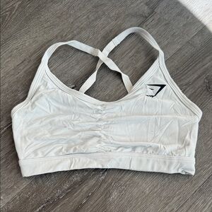 Gymshark White Sports Bra